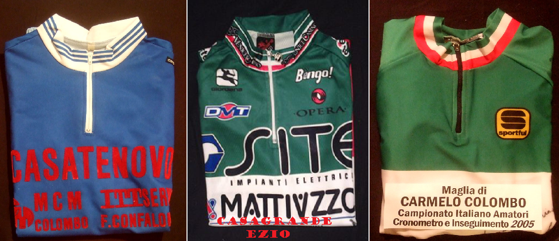 maglie donate al Santuario della Madonna del Ghisallo